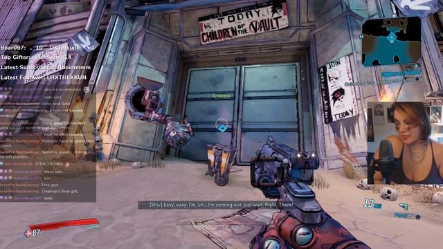 Moze's Voice Actor Plays Borderlands 3 -- For the VERY FIRST TIME! (1/?) смотреть онлайн