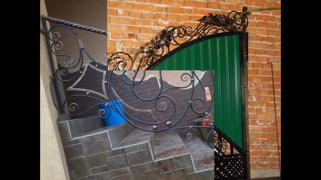 Ковані вироби.Ворота,перила,дашки,качелі.Художня ковка0509653063 смотреть онлайн