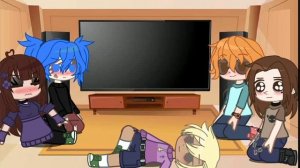 °Реакция 💙~Sally Face~💙 на Тик Ток° 🌸//Gacha Neon//🌸 (Эшшер, Ларрэвис)🍇