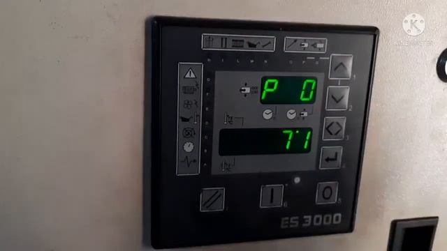 ES 3000 chicago pneumatic controller compressor load & parameter смотреть онлайн