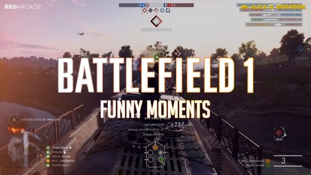 Battlefield 1: Epic & Funny Moments #19 (BF1 Fails & Epic Moments Compilation) смотреть онлайн