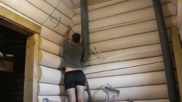 Электрика в деревянном доме смотреть онлайн