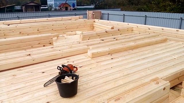 Дом из профилированного бруса камерной сушки 190х145мм с террасой в г. Раменское МО смотреть онлайн