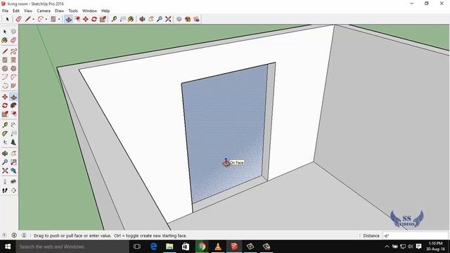 Sketchup Tutorial part 14 || Doors,wall&windows || sketchup || Telugu смотреть онлайн