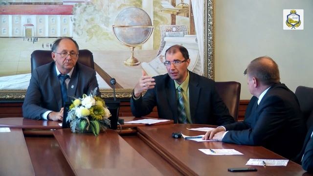 Заседание Совета ректоров университетов Витебской области смотреть онлайн