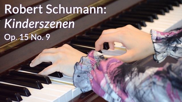 R. Schumann: “Knight of the Hobbyhorse” from Kinderszenen, Op. 15, No. 9 (Anna Nadiryan) смотреть онлайн