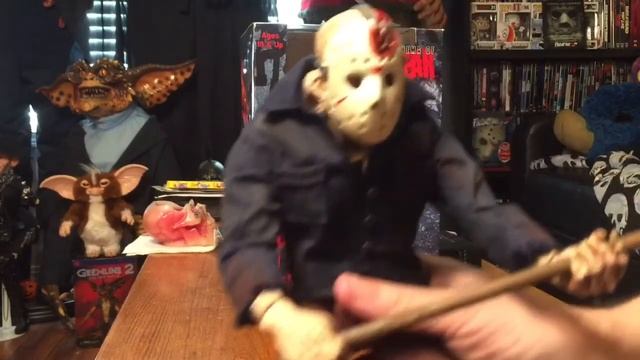 MEZCO FRIDAY THE 13TH JASON VOORHEES CINEMA OF FEAR THE FINAL CHAPTER 12 INCH FIGURE