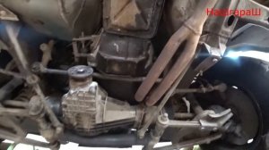 #НаШгараШ Снять раздатку и коробку на ниве. Из говна КОНФЕТА