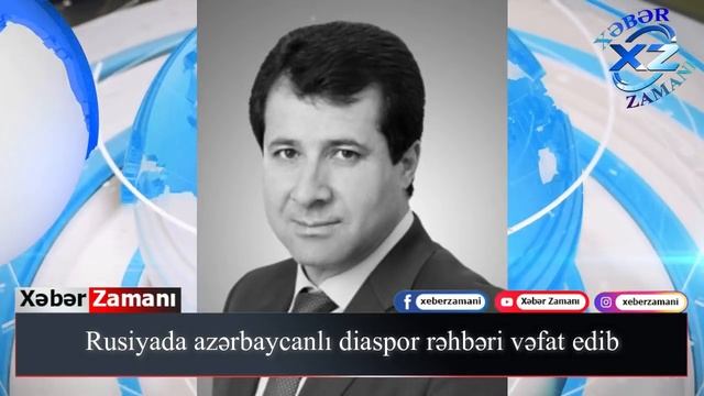 Azərbaycanlı deputat vəfat etdi смотреть онлайн
