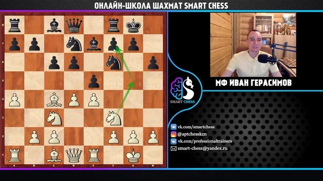 Дебют за 5 минут / Как играть против защиты Филидора / Школа шахмат SMART CHESS / FM Иван Герасимов смотреть онлайн