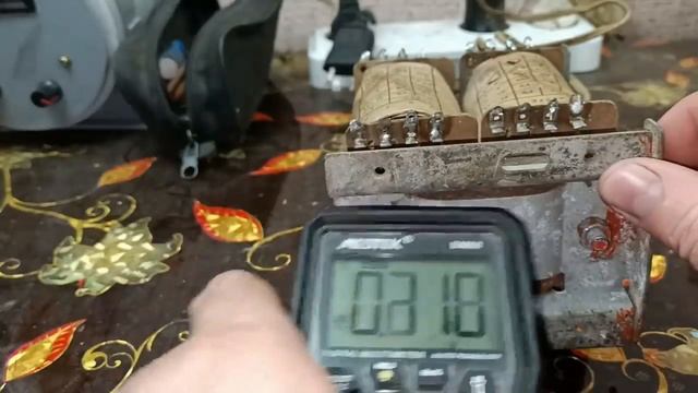 Подключение и замеры трансформатора ТС 180 смотреть онлайн