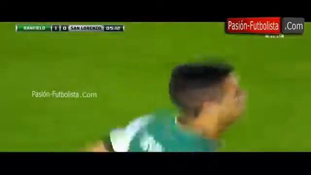 Gol de Jorge Rodríguez. Banfield 1 - 0 San Lorenzo. Segunda Fase (IDA). Copa Sudamericana 2016 смотреть онлайн