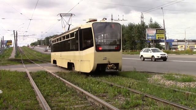 Трамвай 71-619КТ маршрут №9 смотреть онлайн