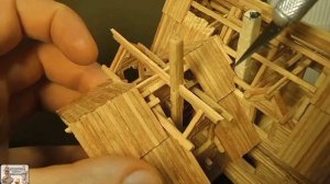 Ломаная крыша - НАЧАЛО И ПЛАНЫ. "Живой домик" - МИНИАТЮРА ИЗ СПИЧЕК. diy.