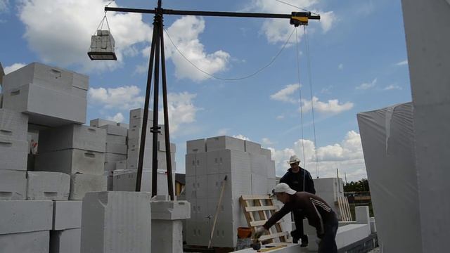 Мини кран для газоблока и не только смотреть онлайн