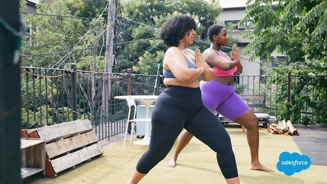 Kamilah Mitchell-Thomas on Prioritizing Home Wellness by Example | #MakeChange | Salesforce смотреть онлайн