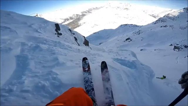 Aymar Navarro & Lucas Swieykowski Parallel Freeride EngandinSnow 2015 GoPro смотреть онлайн