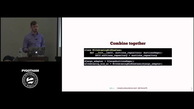 Чистая архитектура в Python (Clean Architectures) 2018 смотреть онлайн
