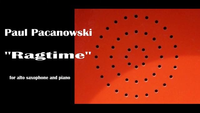 Ragtime for alto saxophone and piano смотреть онлайн
