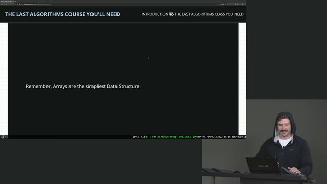 The Last Algorithms Course You′ll Need | 1. Introduction смотреть онлайн