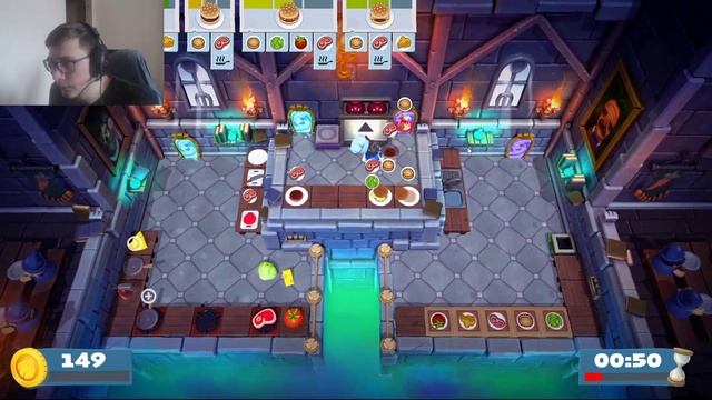 ВПЕРЁД НА ЗЛОВЕЩИЕ БОЛОТА! (OVERCOOKED 2) #3