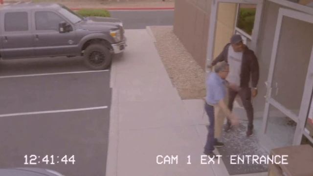 Shop owner goes CRAZY after Francis Ngannou breaks glass door shattering glass everywhere смотреть онлайн
