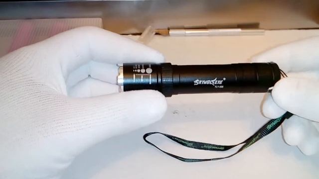 Фонарик skywolfeye CREE Q5 LED смотреть онлайн