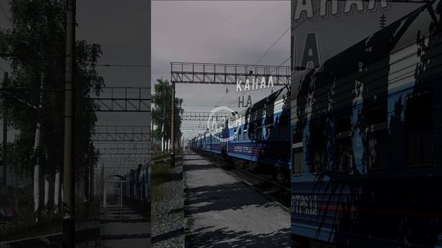 Trainz 22, «ТЭП60-1029 проходит станцию Коноша-2» смотреть онлайн