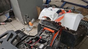 Квадроцикл kayo не заводится и переливает топливо