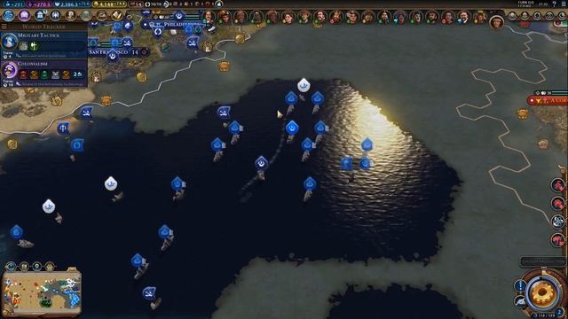 Civ 6: Rise and Fall TSL - Mapuche (Immortal) - Episode 33 смотреть онлайн