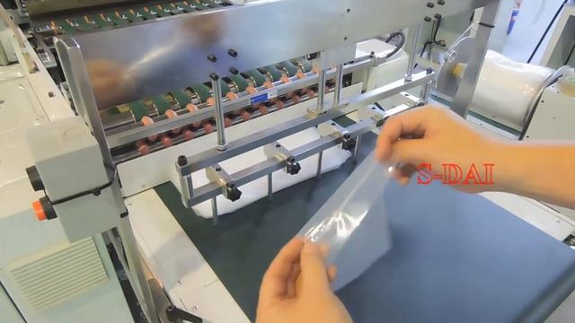 Plastic Zip Lock Bag & Zipper Bag Making Machine _ S-DAI смотреть онлайн