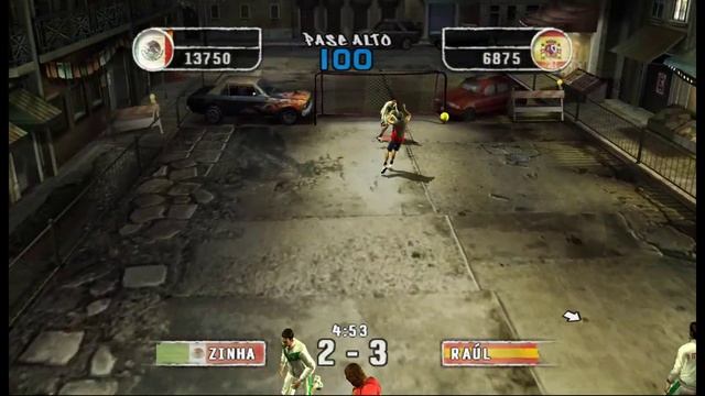 FIFA STREET 2 (MEXICO 2006 vs SPAIN 2006) Very hard смотреть онлайн