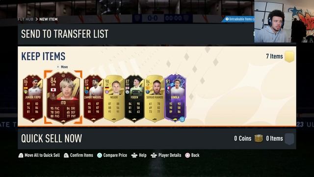 FIFA 23 TOP RANK FUT FANTASY FUT CHAMPS REWARDS!!! смотреть онлайн