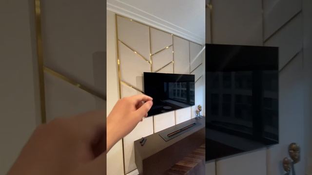 Крутая дизайнерская панель в гостиной. Обзор смотреть онлайн