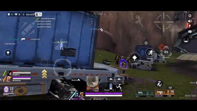 Apex Legends Mobile FPP - Highlights #2 | 5-Finger Claw + Gyroscope OnePlus 8T - 60fps смотреть онлайн