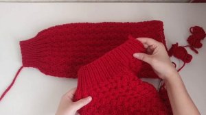 4️⃣ часть 💥МАСТЕР-КЛАСС Кардиган спицами //  Вяжем рукава 💥💣