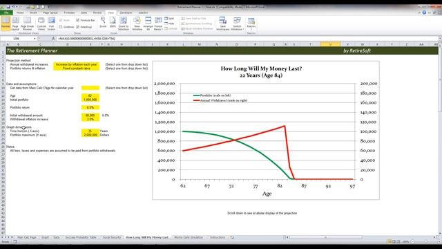 13 How Long Will My Money Last? - Intro & Fixed Constant Returns смотреть онлайн