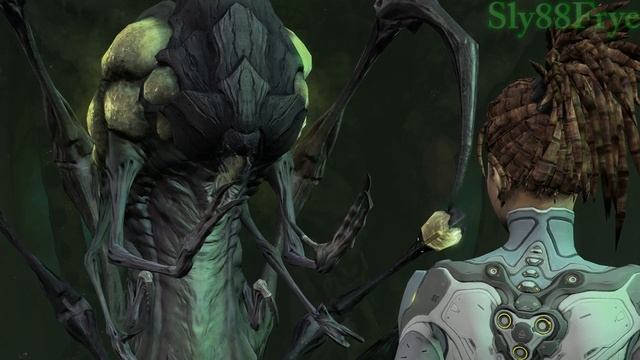 Starcraft 2 Heart of the Swarm Zagara on Leviathan смотреть онлайн
