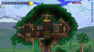 Террария ⚒️: Легкий Дом на Дереве за 10 минут!