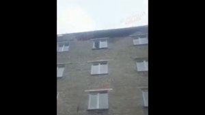 Обрушилась стена кирпичного дома в Ленинске Кузнецком