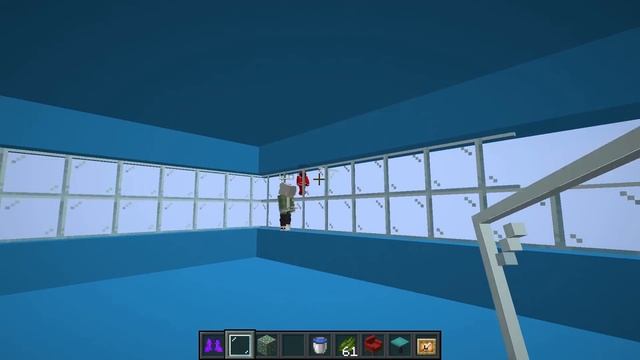 Playing as a FAMILY on ONE BLOCK in Minecraft! смотреть онлайн