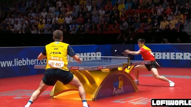 Table Tennis In LoFi HD - FAN Zhendong Vs KARLSSON Kristian