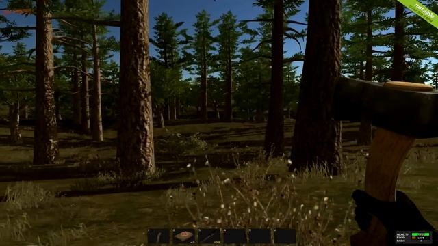 ВЫЖИВАНИЕ В RUST - ДЕНЬ ПЕРВЫЙ(s01e01) смотреть онлайн