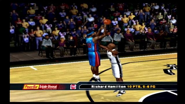 NBA 2K6 Spurs vs Pistons смотреть онлайн