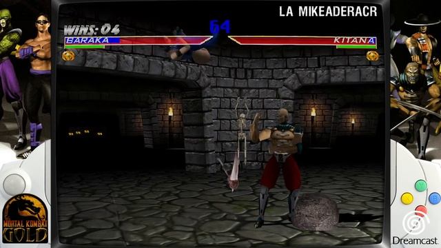 Mortal Kombat Gold (1999) Baraka Playthrough (Ultimate Difficulty) (1 Ficha) смотреть онлайн