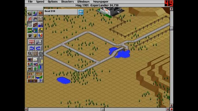 A cidade que aparece do nada! - Sim City 2000 #01 смотреть онлайн