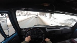 Двигаюсь по городу, ЗИЛ БЫЧОК.