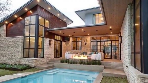 Красивые дома, которые поражают своей изысканностью и великолепием.