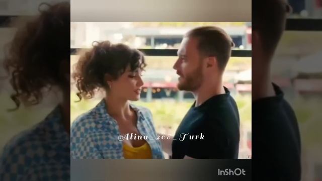 От радости обняла Серкана~44 серия Постучись в мою дверь❤ смотреть онлайн