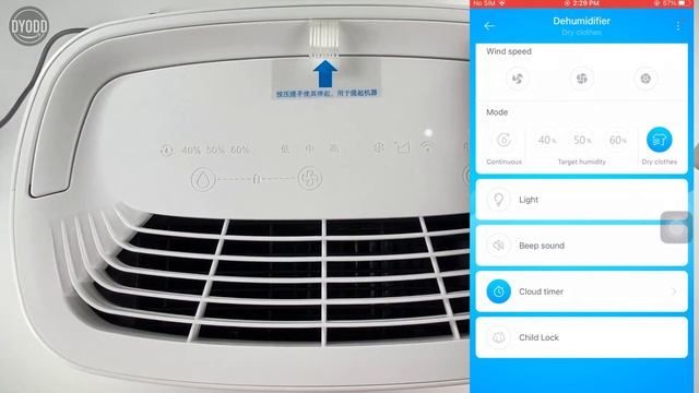 Function Xiaomi Mijia New Widetech Dehumidifier 18L in Malaysia смотреть онлайн